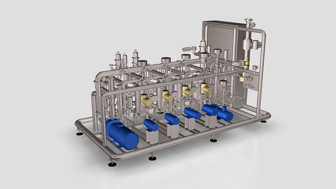 Dosier- und Mischanlage Innopro Contimix CCMX