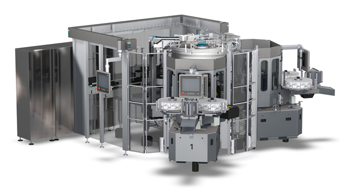 Die Etikettiermaschine KHS Innoket Neo RF