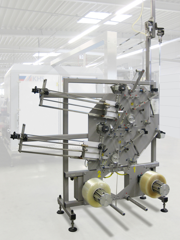 handle applicator for applying carrying handles KHS Group