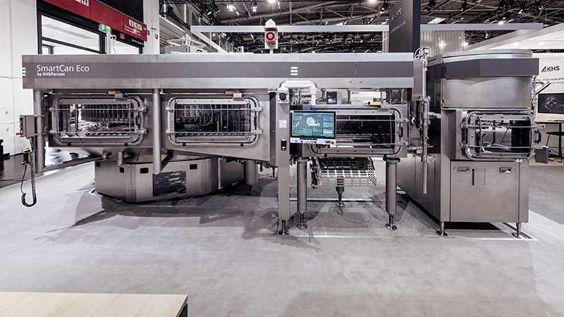 SmartCan Eco can filler/seamer block by KHS/Ferrum